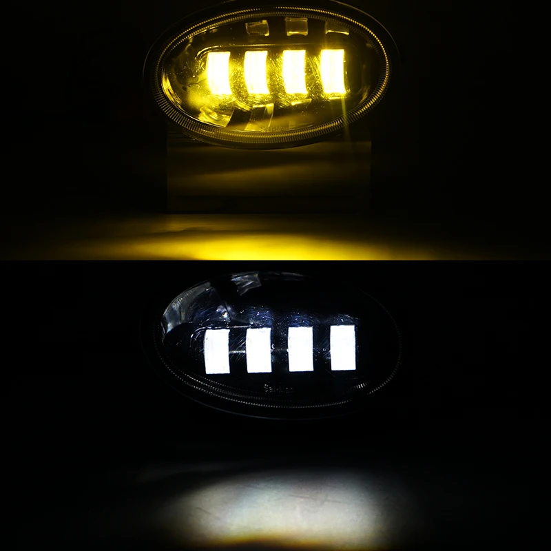 For Honda 8th Accord 2008-2013 For Honda Civic 2009-2015 1 Pair Car Fog Lights Driving Lights Daytime Running Lights NO Bracket