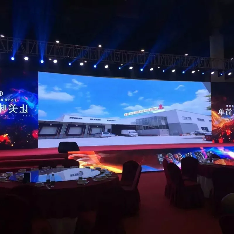 P4.81 Indoor 500*1000mm Cabinet Led Screens Display Led RGB Digital Panel