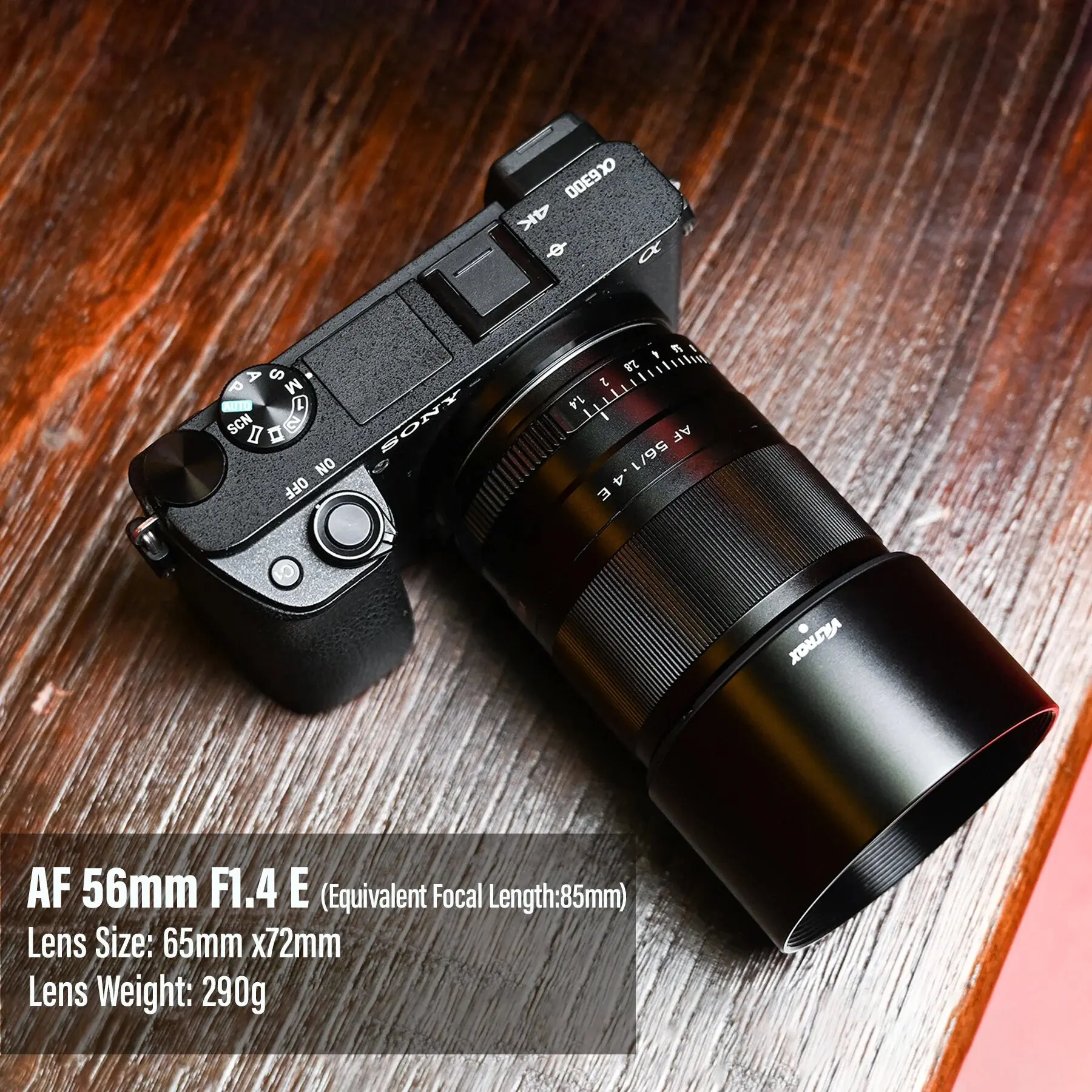 Viltrox 13 мм 23 мм 33 мм 56 мм F1.4 для объектива Sony E с автофокусом и портретом, широкоугольный объектив APS-C Vlog, объектив Sony с креплением для камеры A6400