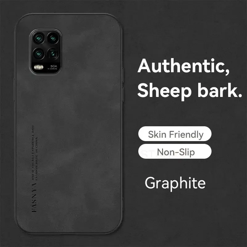 Luxury Sheepskin Leather Case for Xiaomi Mi 8 9 10 10T Lite Se Pro A3 A1 A2 9T Note 10 Mix 2s 3 4 Men Back Cover Xiomi Mi9 Mi10