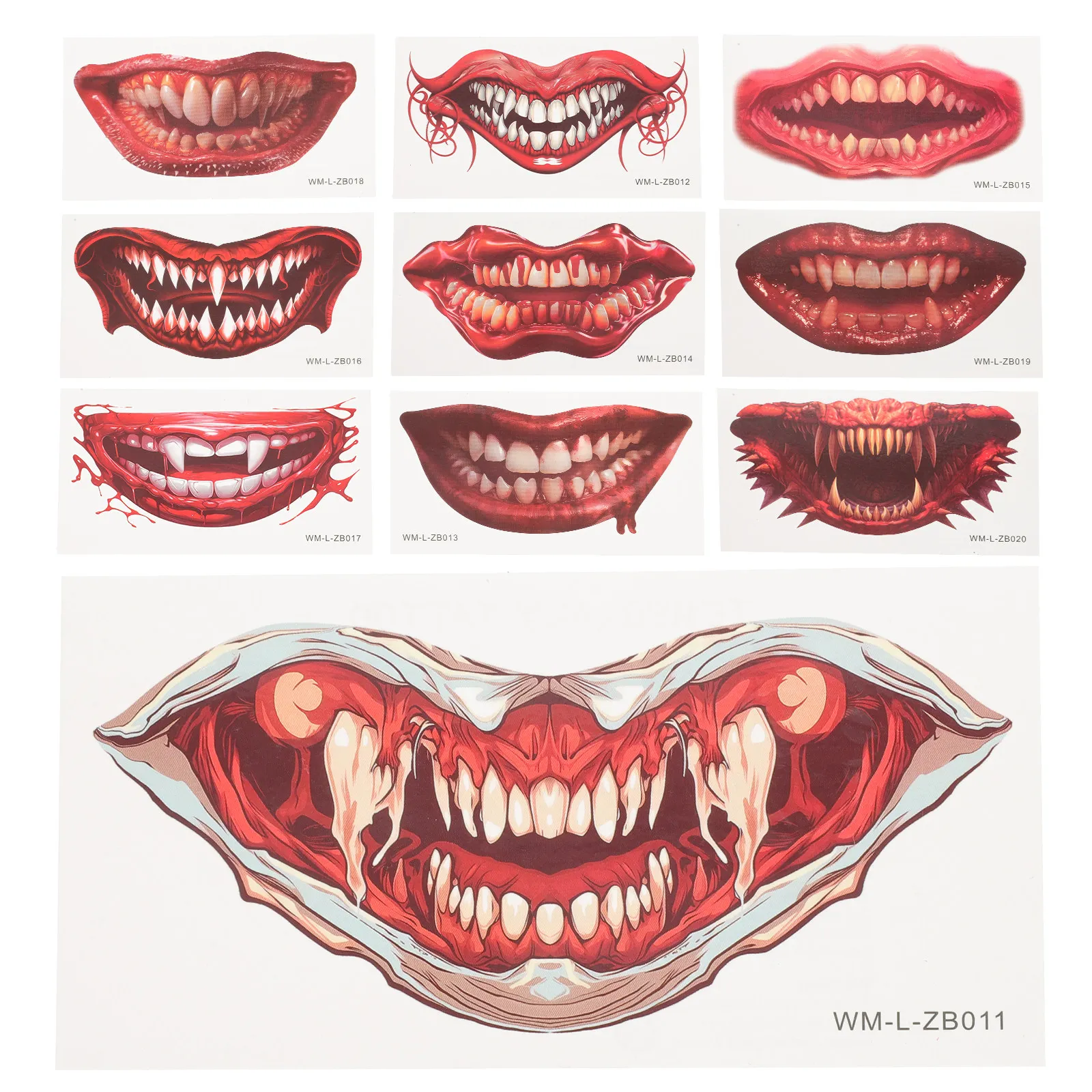 10-adesivos-temporarios-de-tatuagens-de-boca-de-terror-falsos-para-festa-de-halloween-maquiagem-decorativa-de-feridas-labios-e-rosto-design-de-arte-corporal-descartavel