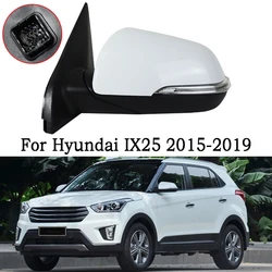 Car Rearview Mirror Assembly For Hyundai IX25 2015 2016 2017 2018 2019 Auto Turn Signal Fold Heating Lens Adjustment Mirror Assy