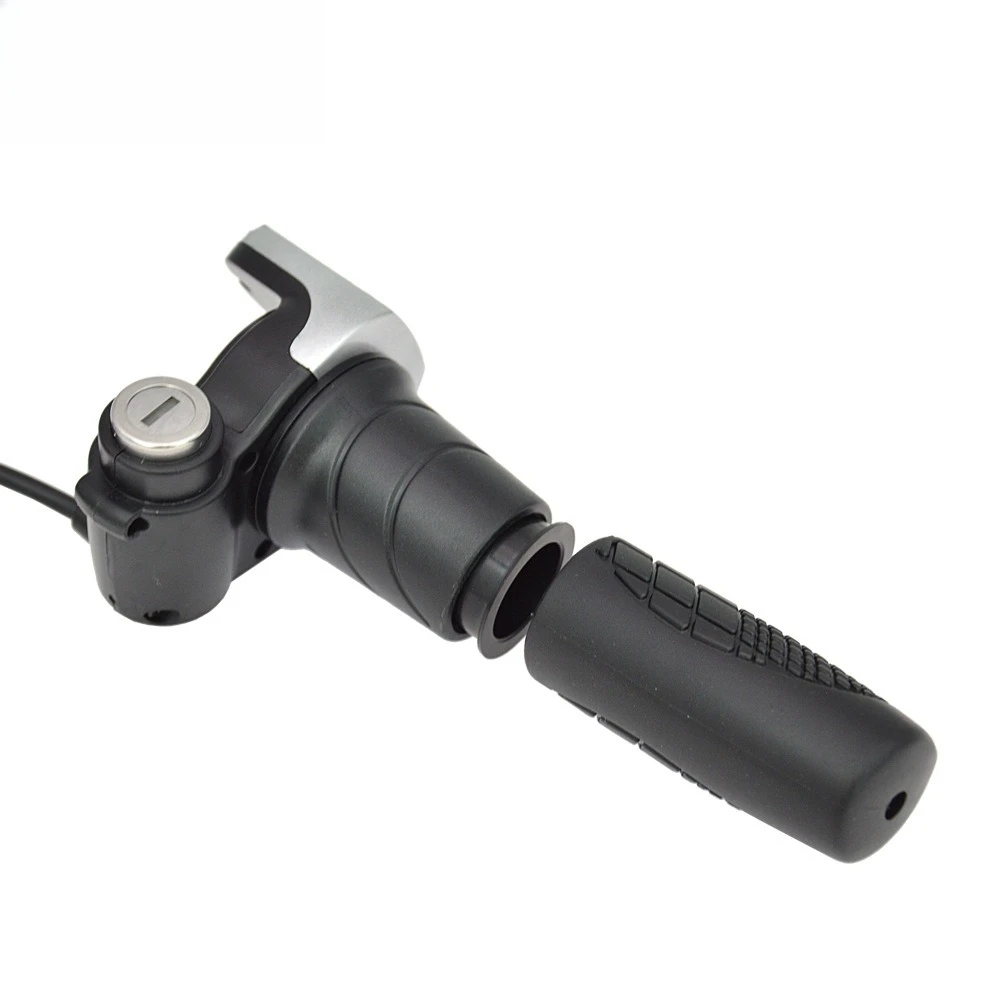 36V 48V E-Bike Half Split Speed Grip with Lock for Electric Bicycle Mountain Bike