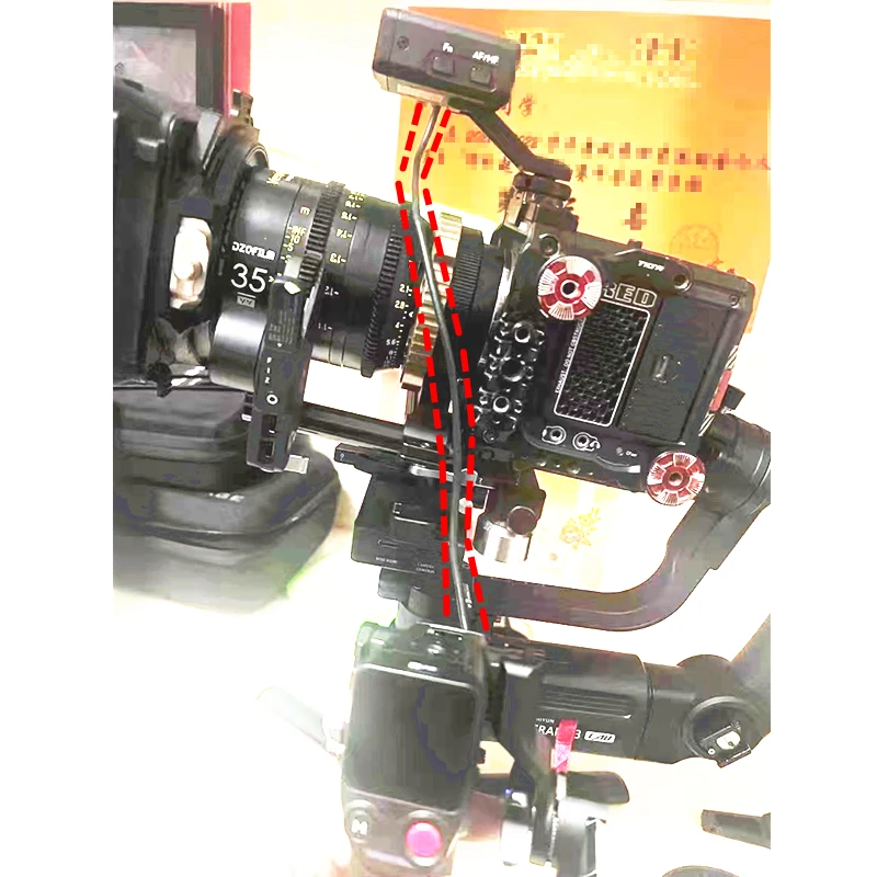 Type-C naar USB-C-besturingskabel voor DJI Focus Pro Grip naar LiDAR-motor en Canon R5 R6 Sony ZV-E10 A7C A6700 Nikon Z6 Z7 camera
