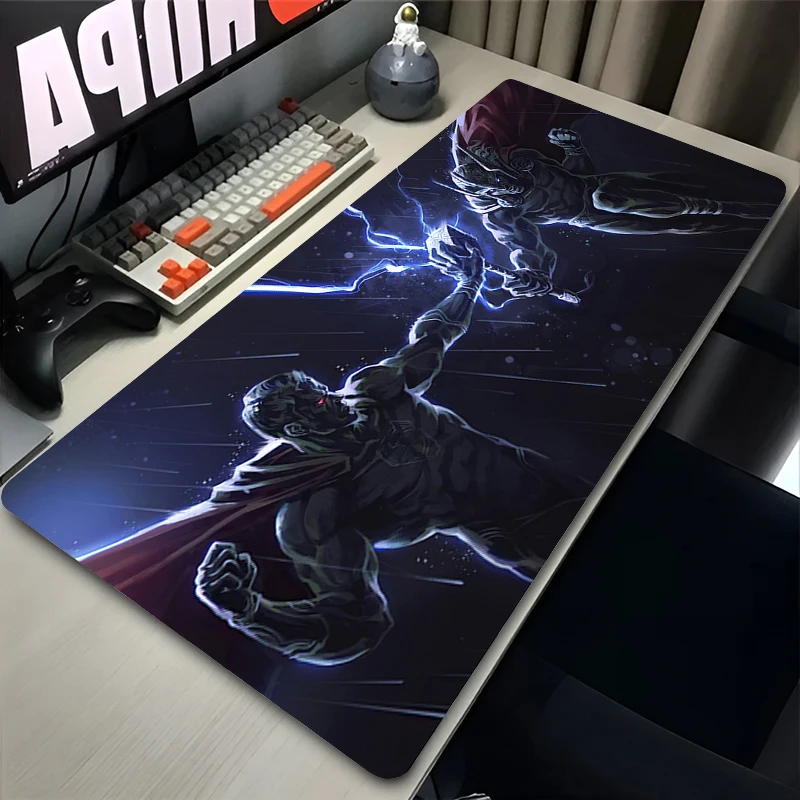 Rubber Large Mouse Pad Thor God Computer Game Accessories Desk Pad For Laptop Desk Non Slip HD Printing Keyboard Mouse Mat XXL