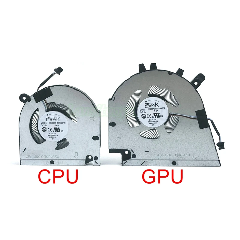 New Laptop CPU GPU Cooling Fan For DELL Inspiron vostro 15 7510 16 7610 Cooler 0GJN2R 0CNNWF 2021 Version