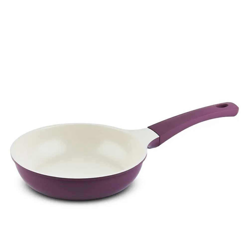 

Керамическая сковорода с антипригарным покрытием | Устойчивая к царапинам, без PFOA и PFOS, нетоксичная сковорода для приготовления пищи | Совместим с Induct