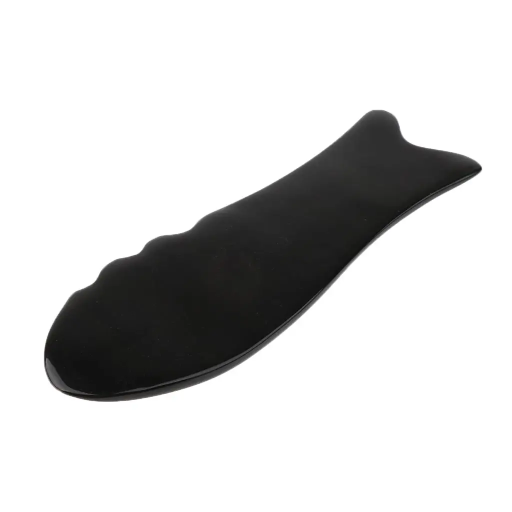 Manual Fish Shaped Board Full Self Massage Scraping Tool for Beauty Salon, Home