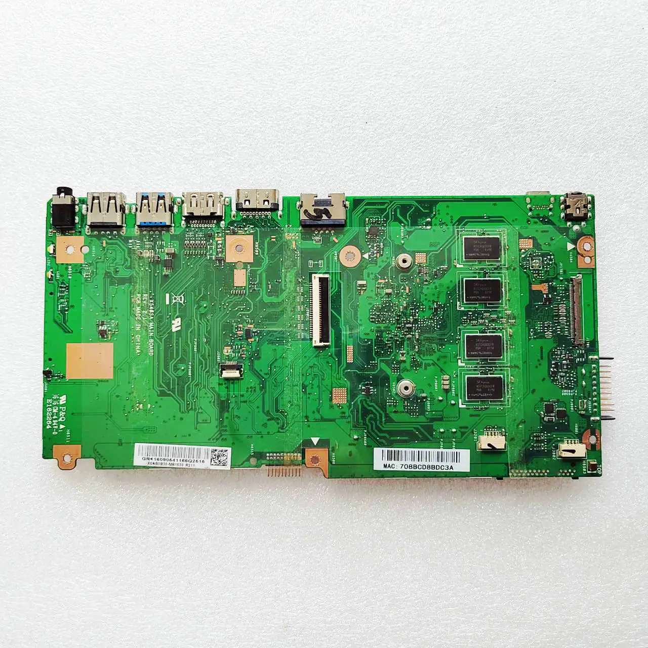 Imagem -02 - Mainboard para Asus X540sa X540sa X540saa F540sa A540sa R540sa D540sa Laptop Motherboard N3050 N3700 Cpu E162264 Rev.2.0 2.1