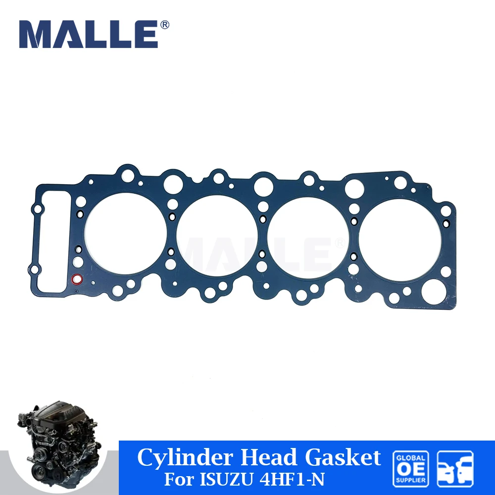 

Engine Cylinder Head Gasket For ISUZU New 4HF1 4HL1 4HL1-N 4HL1-TC 4HL1-TCS NPR NKR ELF 4.8L Auto Parts Car Accessories Metal