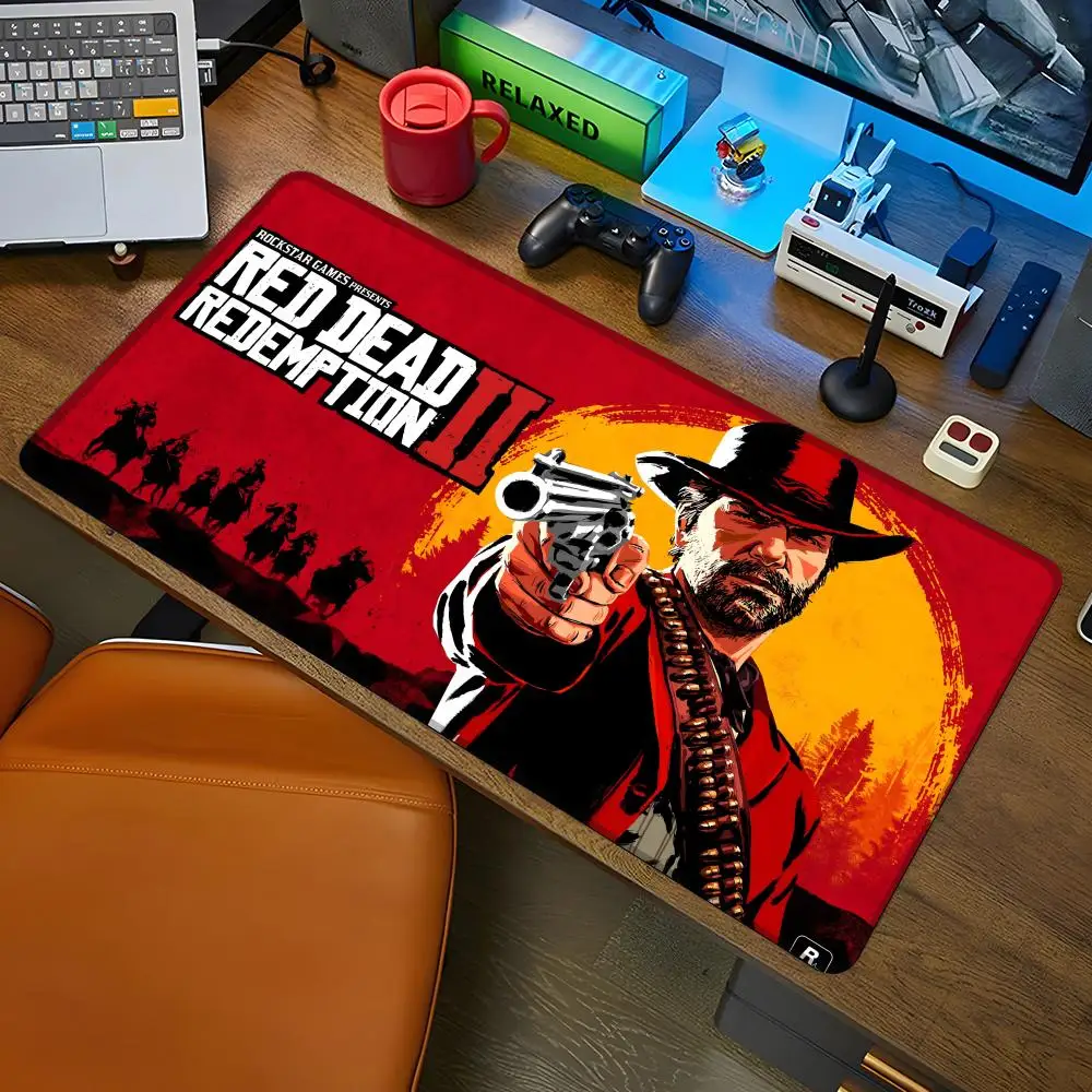 

Red Dead Redemption Коврик для мыши Игровой коврик для мыши Абстрактный большой 800x400x2 мм Коврик для мыши Gamer XXL Mause Ковер ПК Стол