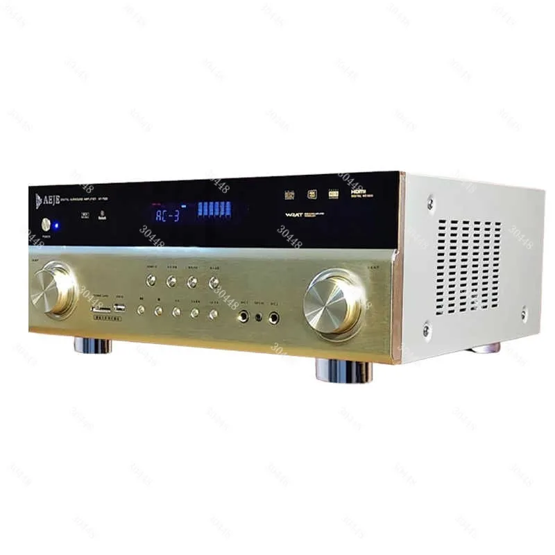 5.1 Channel Home Theater Amplifier High-Fidelity High Power 4K HDMI Bluetooth Digital Audio Receiver
