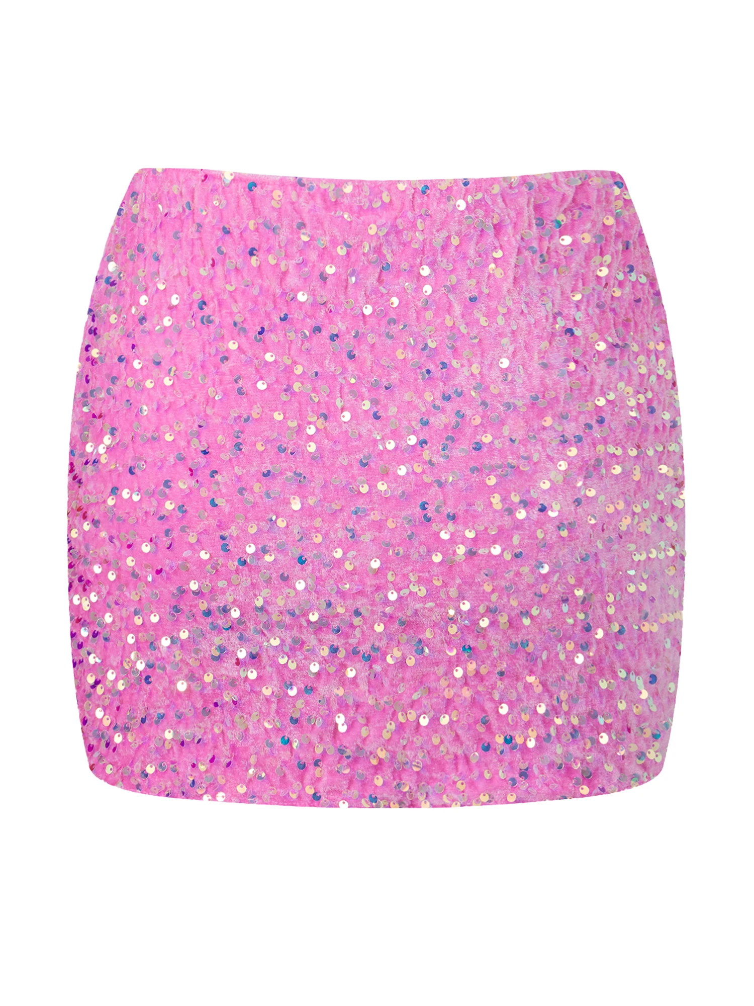 여성용 스팽글 미니 스커트 패션 반짝이는 핏 숏 펜슬 스커트 패션 클럽 스커트