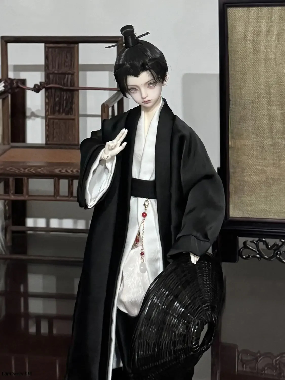 

1/4 Кукольная одежда, костюм Hanfu для 40-45 см, одежда для кукол Bjd, игрушки для девочек, платье, игровой домик, подарок, модные аксессуары для кукол, без куклы