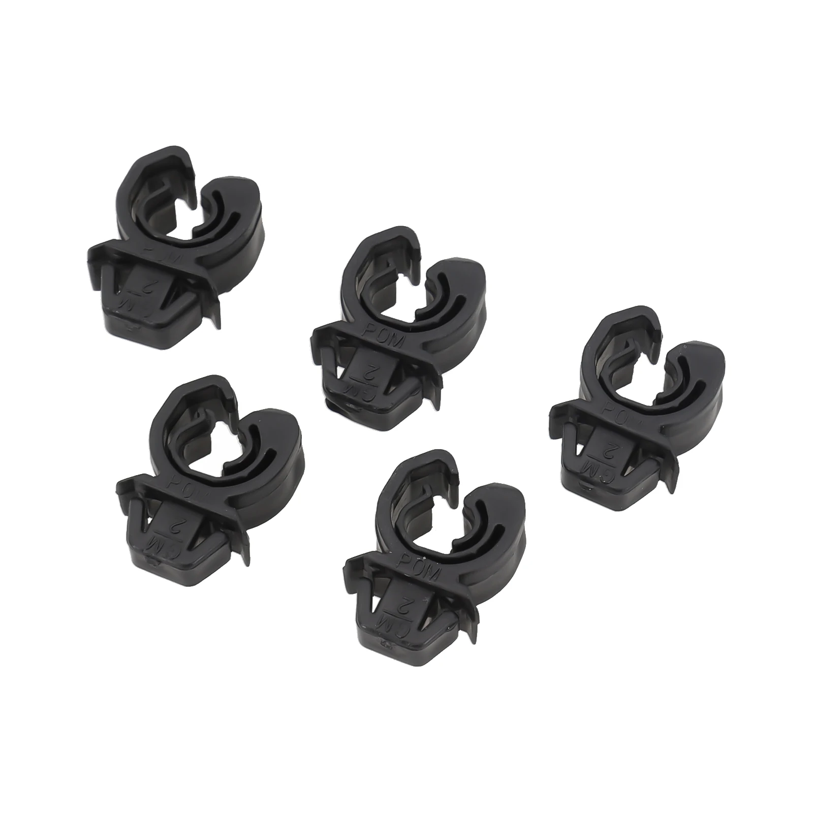 5pcs Black Plastic Car Hood Bonnet Rod Clip Clamp Holder For Vauxhall Meriva A 2003-2010 Interior Accessories Car Clips