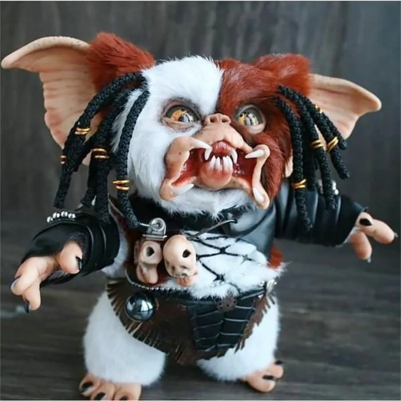 Handmade Doll Simulation Resin Halloween Decoration Doll New Mogwai Doll Halloween Decoration Doll Ornament Little Monster