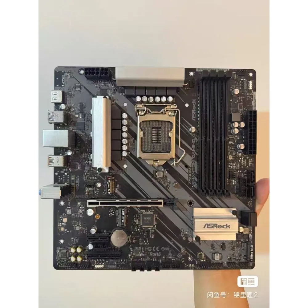 ASRock Z590M Phantom Gaming 4 Motherboard Intel Z590 LGA 1200 DDR4 128GB support 11600 11500 10325 10900 10400 cpu ATX NVMe SSD