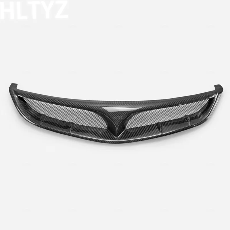 For 2006-2011 Honda Civic FD2 front grille racing grille glass fiber/carbon fiber upper bumper engine hood mesh body kit mesh - view 5