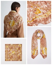 Wholesale - Women classic fashion picture pictured scarf Scarf to keep warm