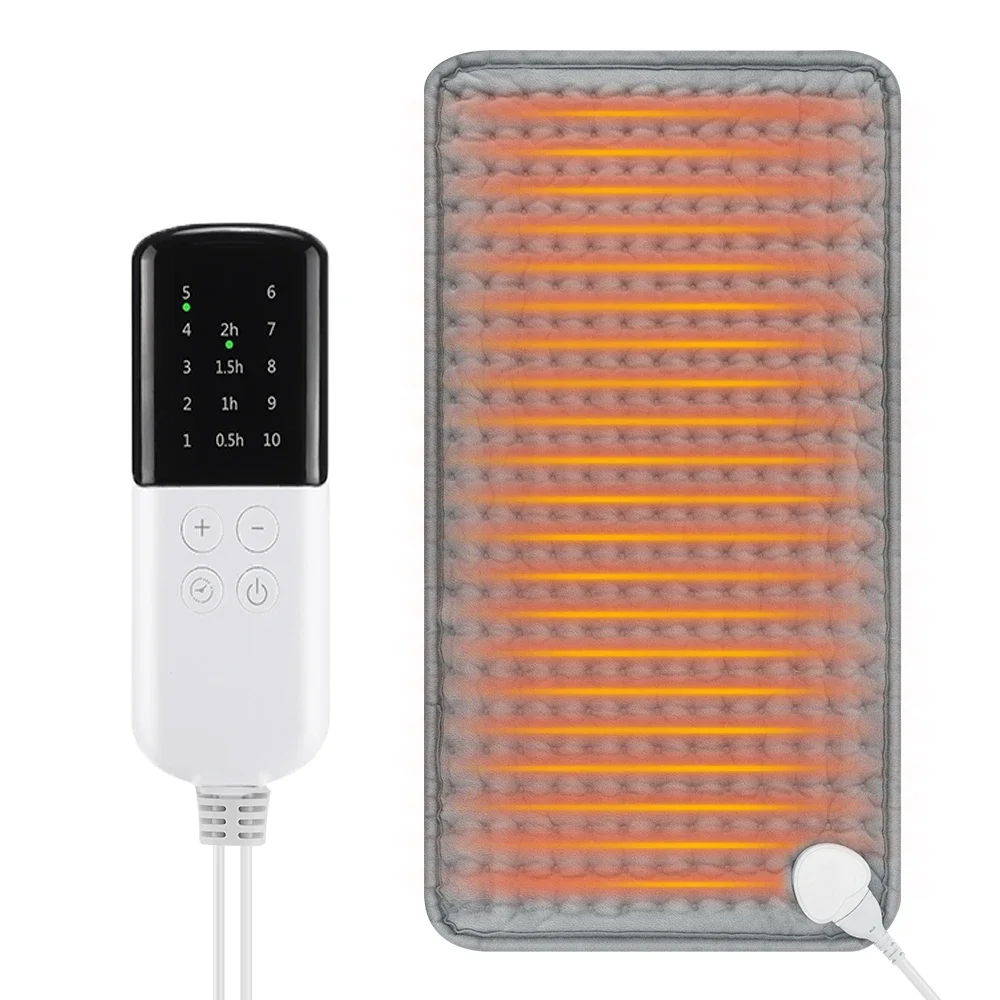 

Электрическая грелка для спины и ног, 10 уровней нагрева, контроль температуры, горячий компресс, коврик для быстрого нагрева, согревающий коврик для домашних животных, домашний коврик