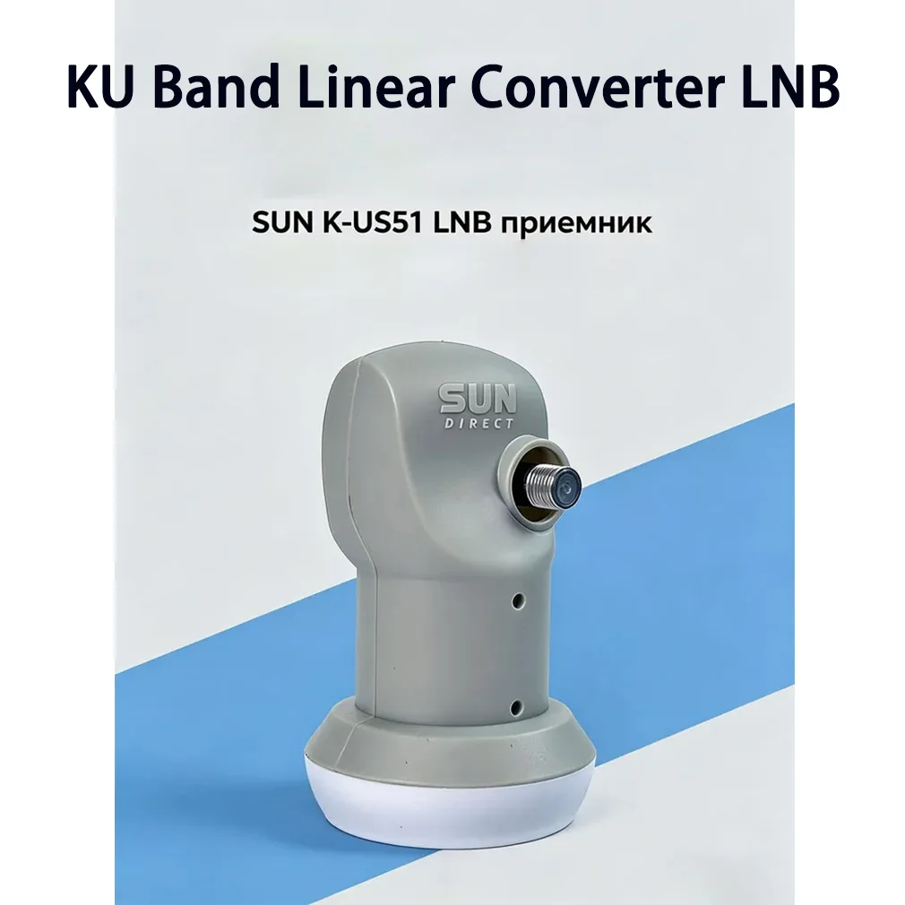 Universal Satellite Dish Linear Converter LNB 9,75/10,6 ГГц линейная поляризация KU Band LNB Signal Digital Dropshipping