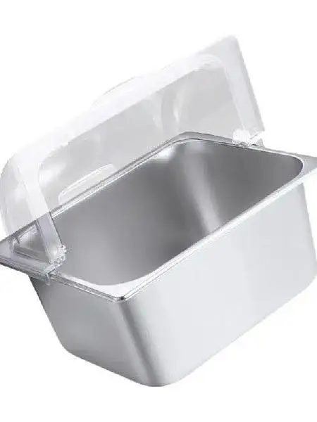 2025-new-stainless-steel-buffet-container-condiment-geometric-pattern-business-casual-style-magnetic-attraction-design