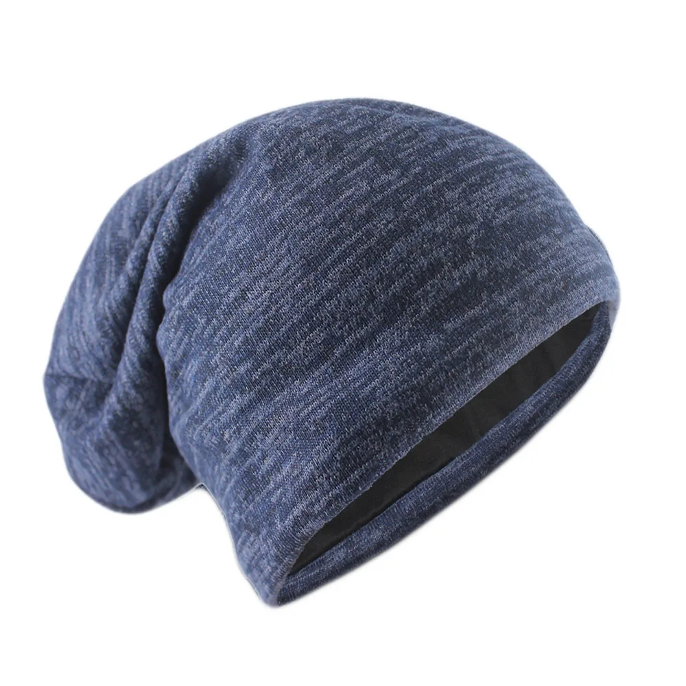 

New Autumn Soft Men Women Knitted Mixed Color Hats Unisex Outdoor Casual Skullies Beanies Spring Thin Bonnet Caps Men's Hat