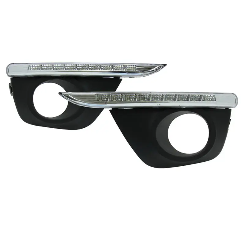 

Комплект из 1 светодиодной монохромной противотуманной фары DRL для Koleos 2011-2012, запасные части и аксессуары для замены