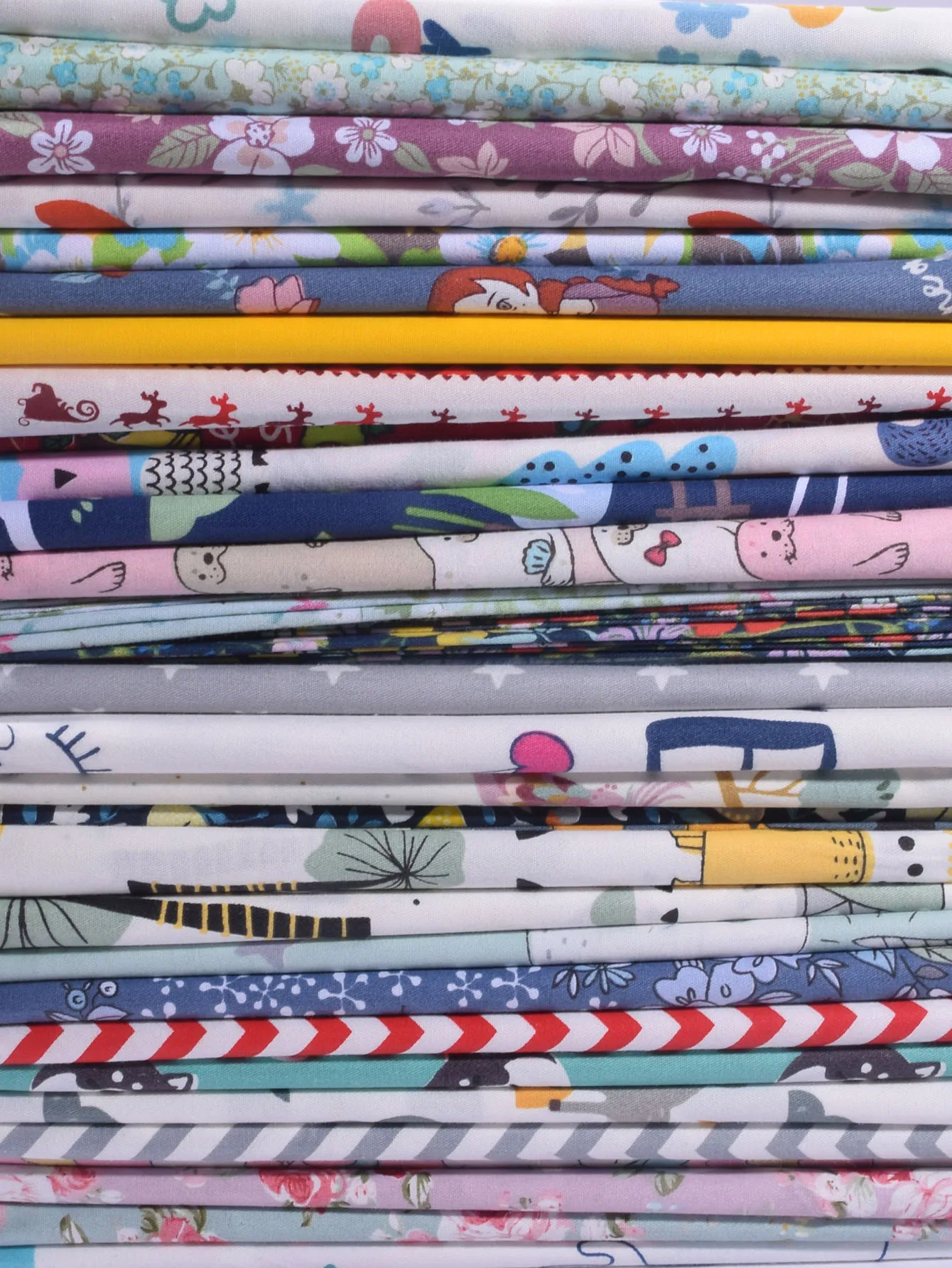 1Yard 100% Cotton Printed Twill Fabric,DIY Bedding Textile Fabric,Sewing Quilting Fat Quarters Material Baby&child Fabric