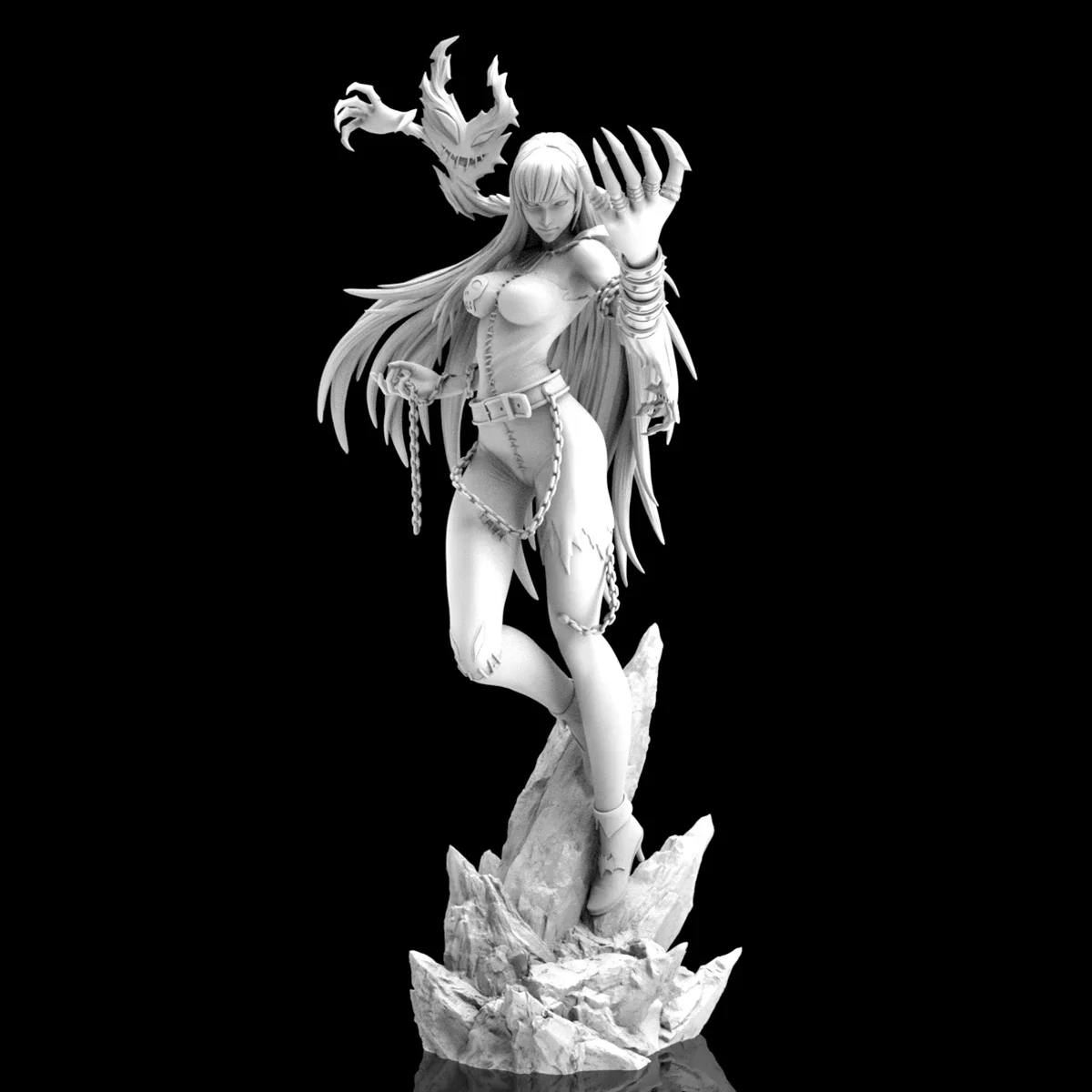 

Модель по индивидуальному заказу 15 см Lady Devimon Модель игрушки Digimon Adventure Gk Настроить модель для 3D-печати