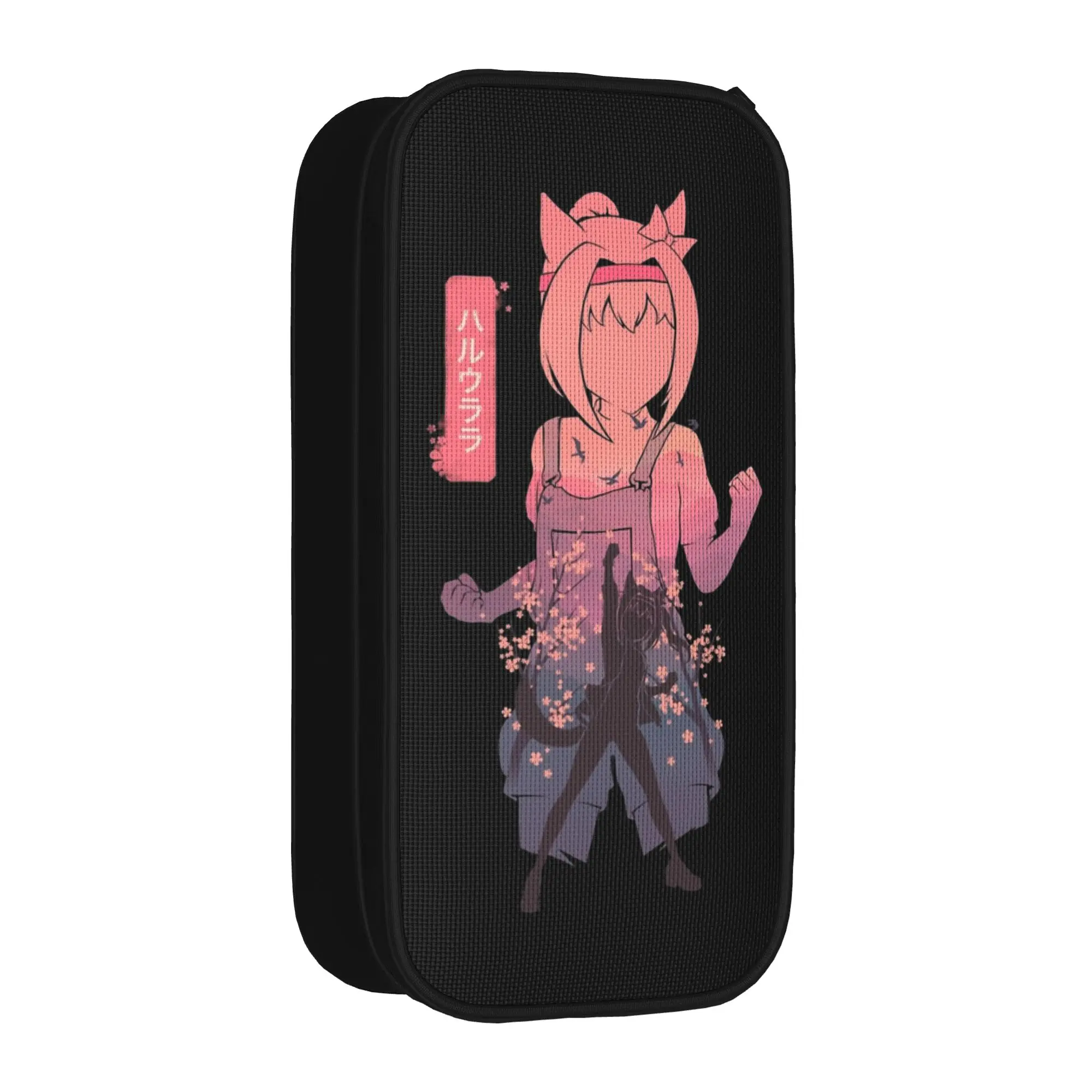 

Haru Urara Uma Musume Anime Pencil Case Pen Box Bag for Student Big Capacity Students School Gift Pencil Box