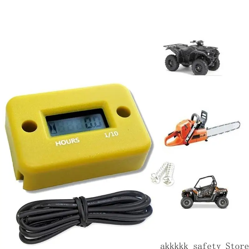 

Легкий вес двигателя XXFF, счетчик моточасов, цифровой рабочий манометр, инструменты для мотоцикла, индуктивный тахометр для