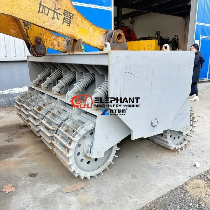 Tractor Attachment Front Mounted Snow Blower Heavy Duty Road Snow Removal Machine for Mini Excavator Winter Clearing Tasks