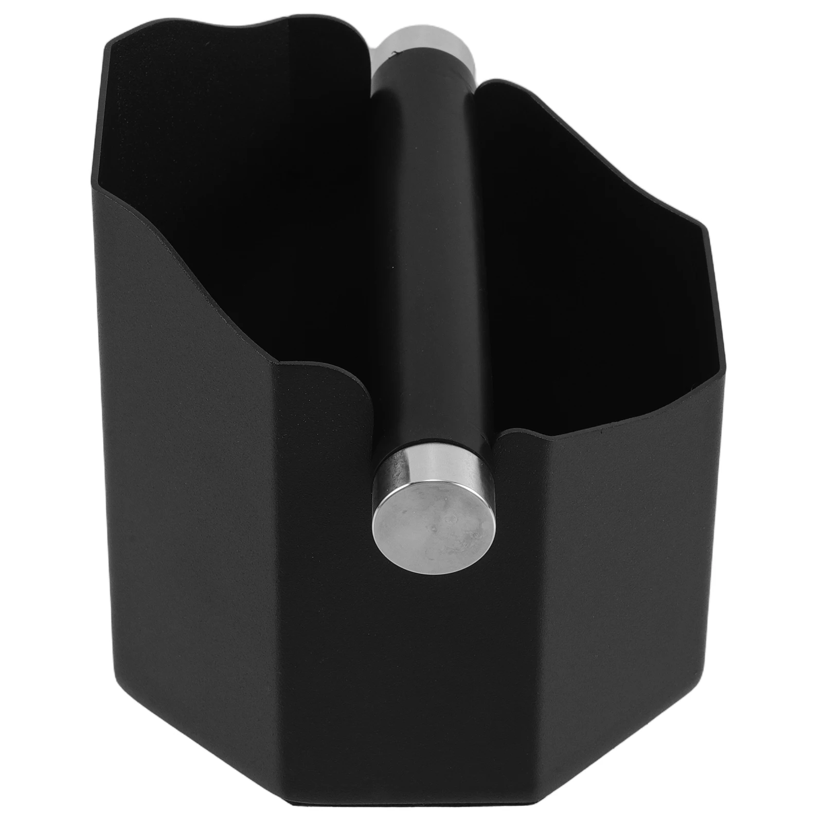 

Coffee Grounds Bucket Espresso Trash Bin Stainless Steel Compact Round Design Ideal for Machines Storage Container