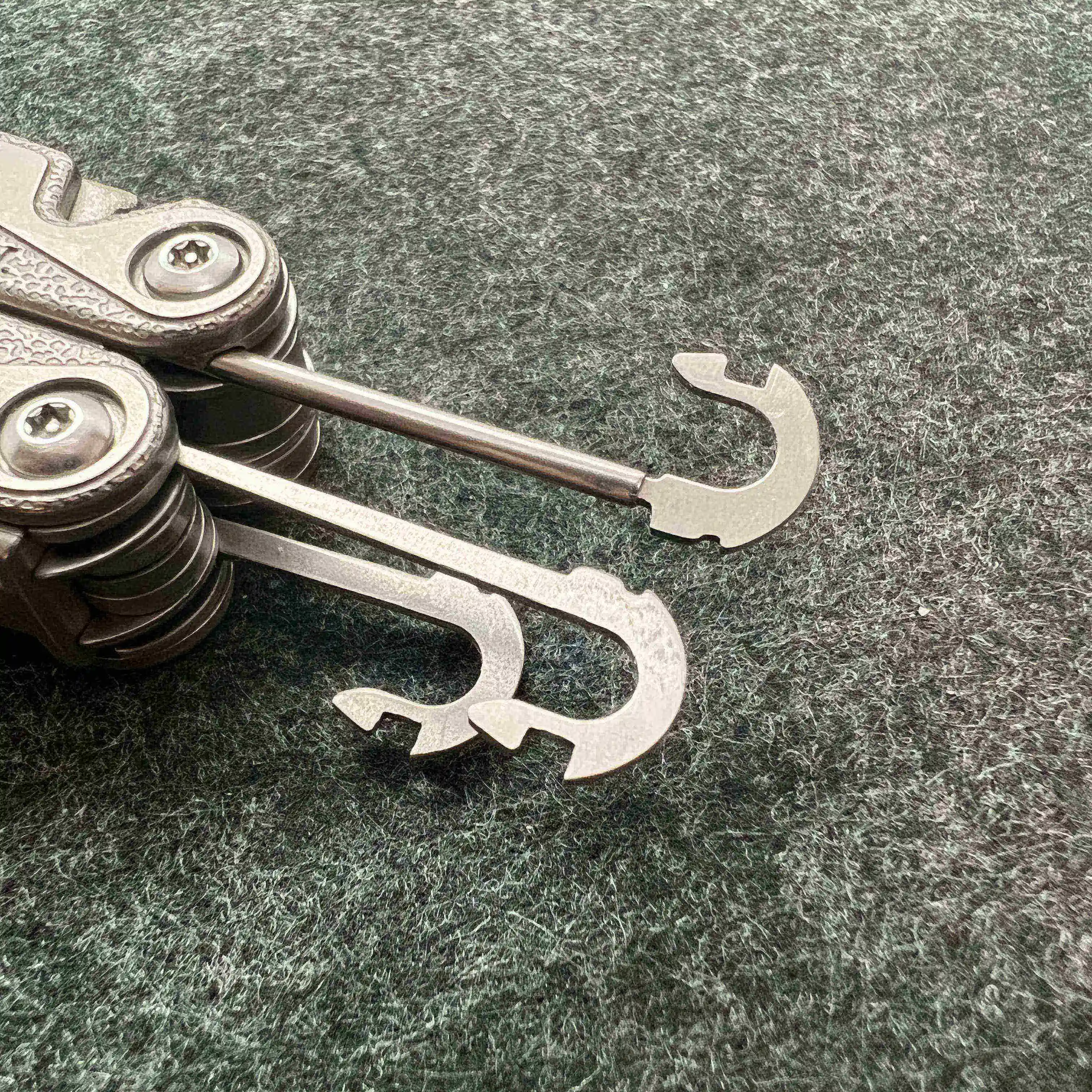 Imagem -03 - Pinça de Liga de Titânio Caneta Esferográfica Pino Palito para Leatherman Carga Tti Acessórios Diy