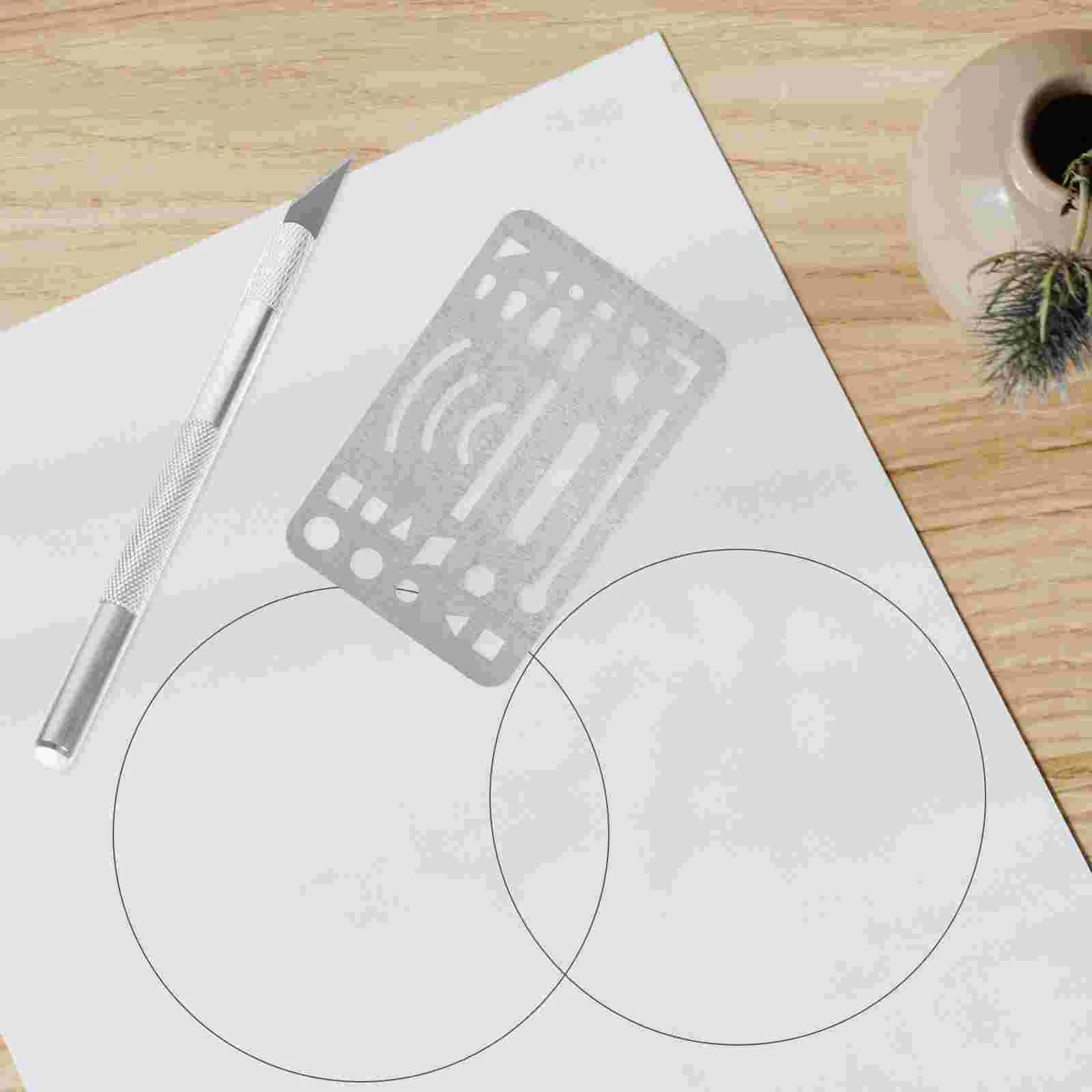 3 Pcs Lettering Erasers Large Block Grease Splatter Screen for Frying Pan Drawing Template