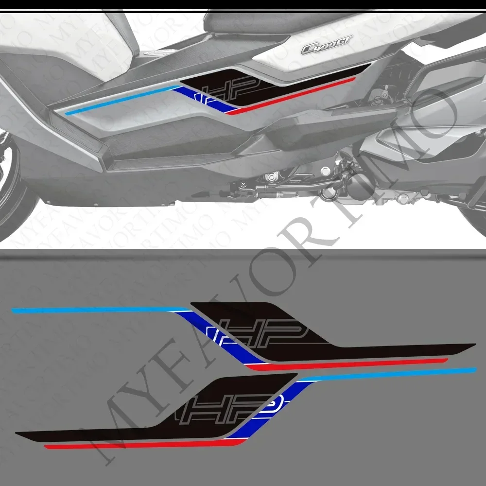 BMW Protector Tank Pad Kit, Adesivos de roda no joelho, Decalques, Corpo Fender Shell, C400GT C 400 GT C400, 2019, 2020, 2021, 2022, 2023, 2024