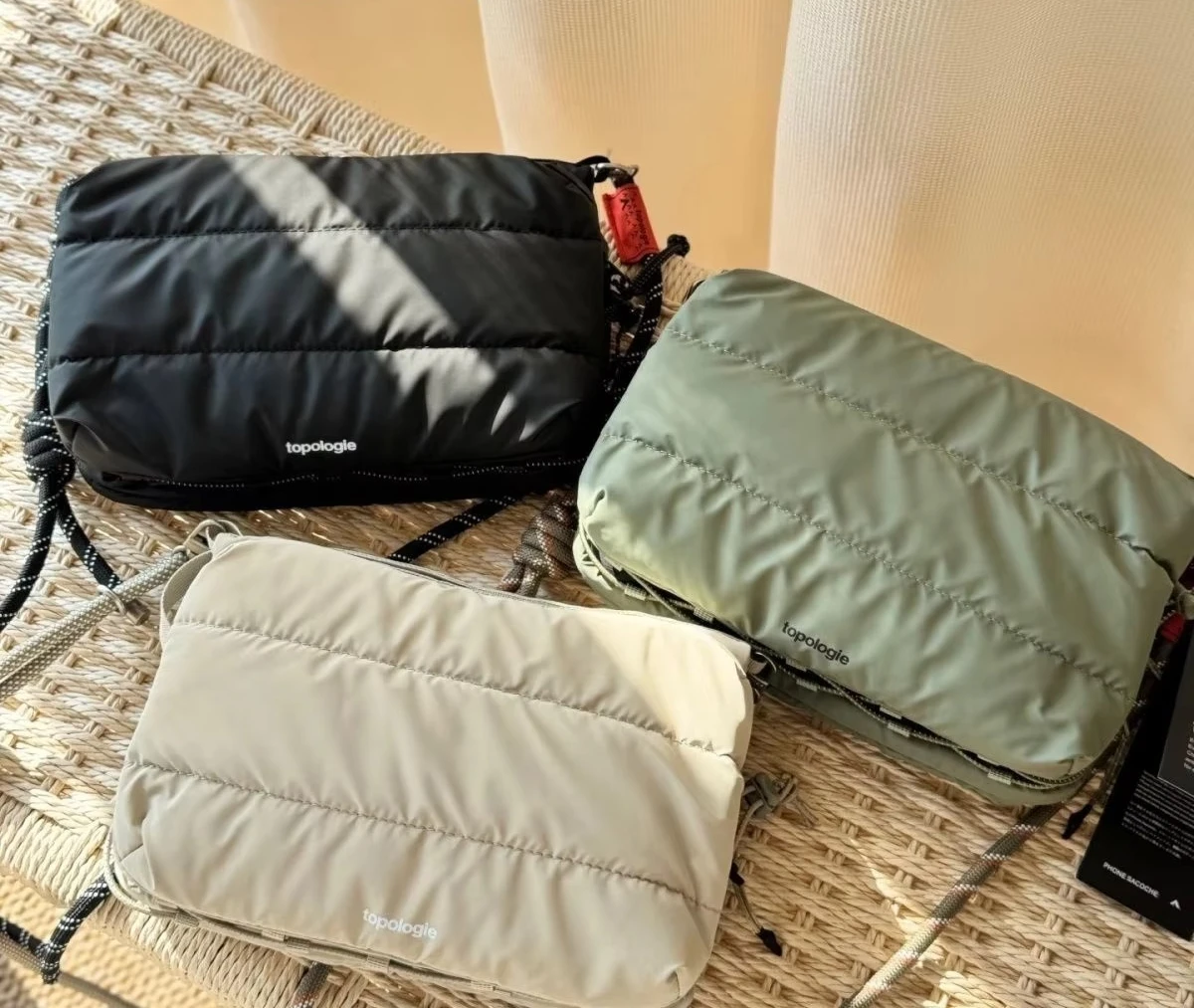 New Ultra-Lightweight Multi-Functional Crossbody Bag Travel Document Holder Unisex Sling Shoulder Handbag Commuter Hiking Purse