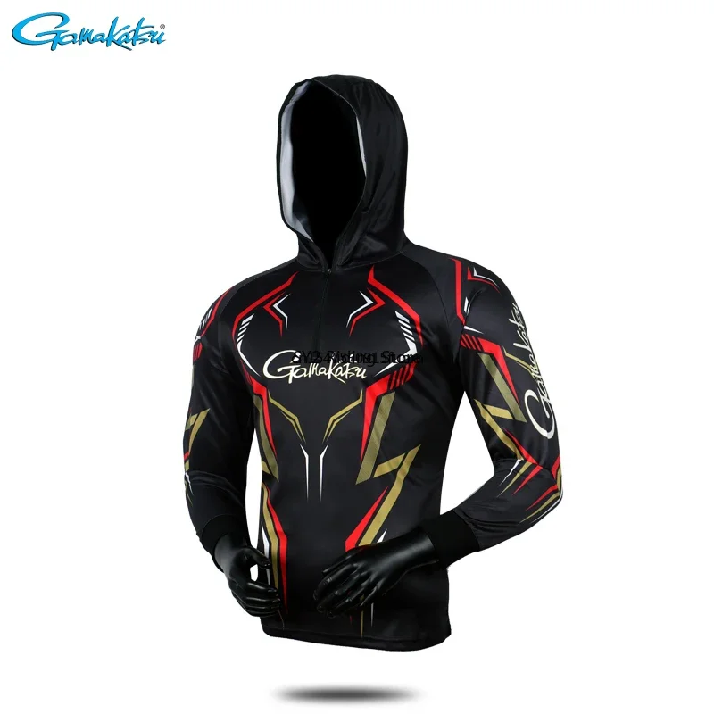 

Fishing Clothing Long Sleeve Summer Quick-Drying Clothes Breathable Anti-UV Sun Protection TShirt Hooded Fishing Shirt