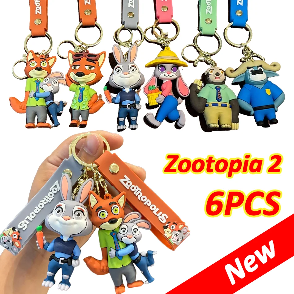 

Новая Зоотрополис ‌ 2 брелока Judy Nick, аниме-брелоки Gary De Snake ‌ Брелок-игрушка в виде слона: милый мультяшный подарок для фанатов и любителей коллекционирования