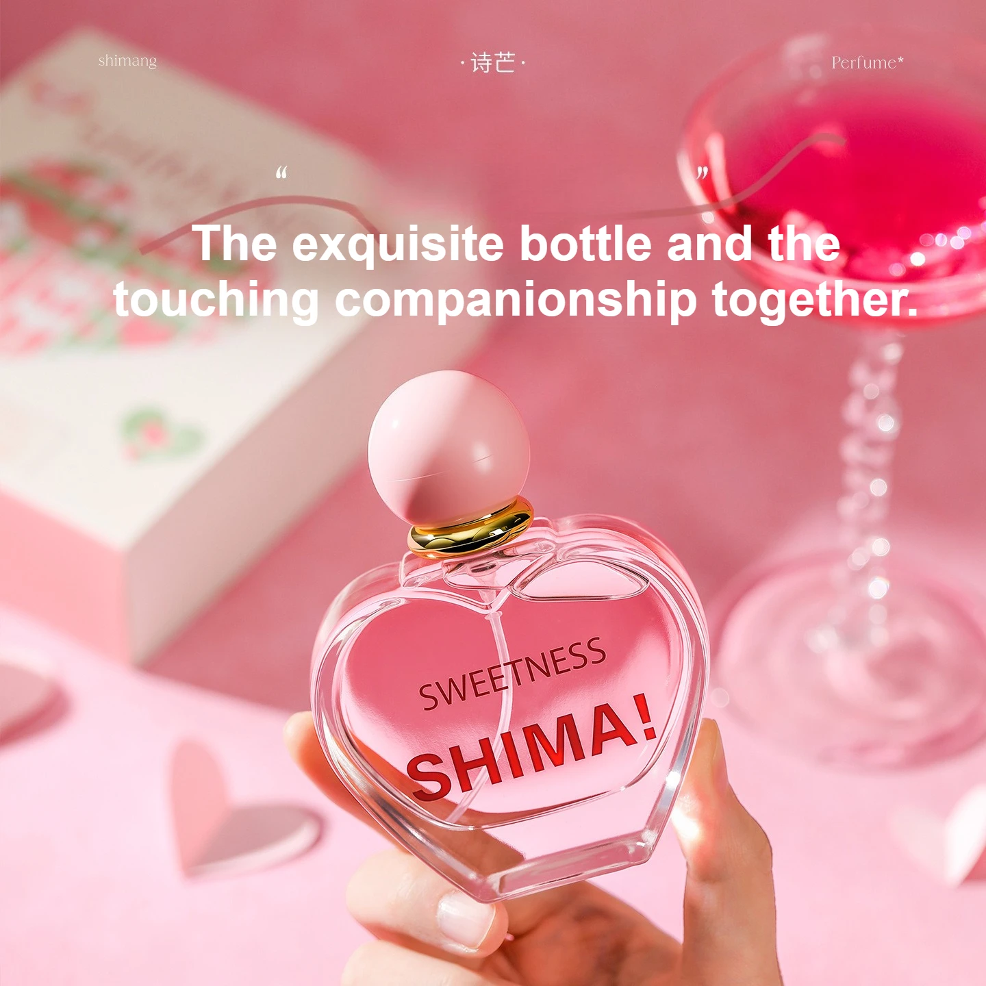 

Women Perfume 50ml Gift Set: Fresh Floral-Fruity Scent,Long-Lasting Light Fragrance,Niche Natural Scent,Charming Scent for Date