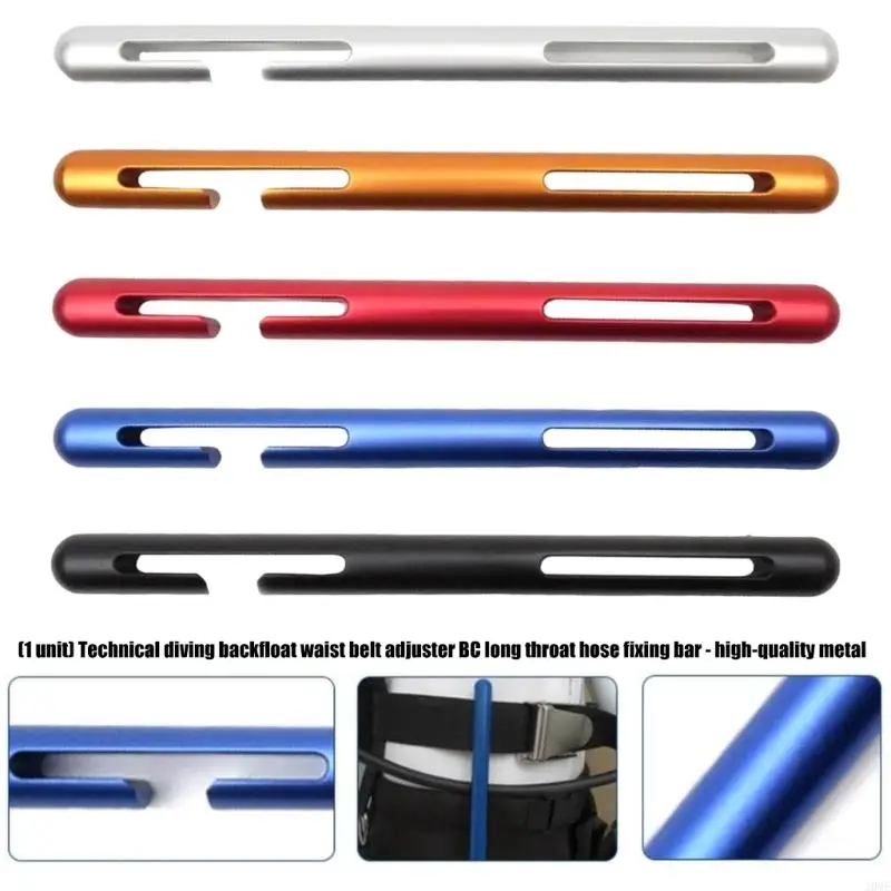 Diving Belt Keeper Hose Clip For Underwater Stability And Corrosion Resistance JOME
