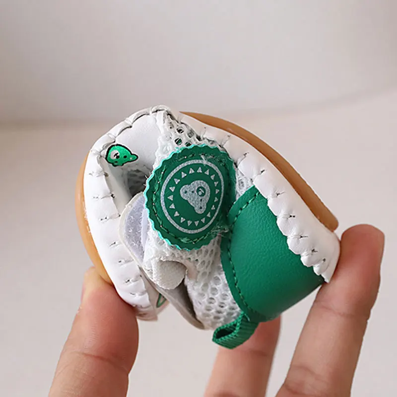 0-18 Months Newborn Baby Classic Sneakers Letters Splicing Baby Casual Shoe Anti-slip Hundred Walking Baby Boys Girls Baby Shoes