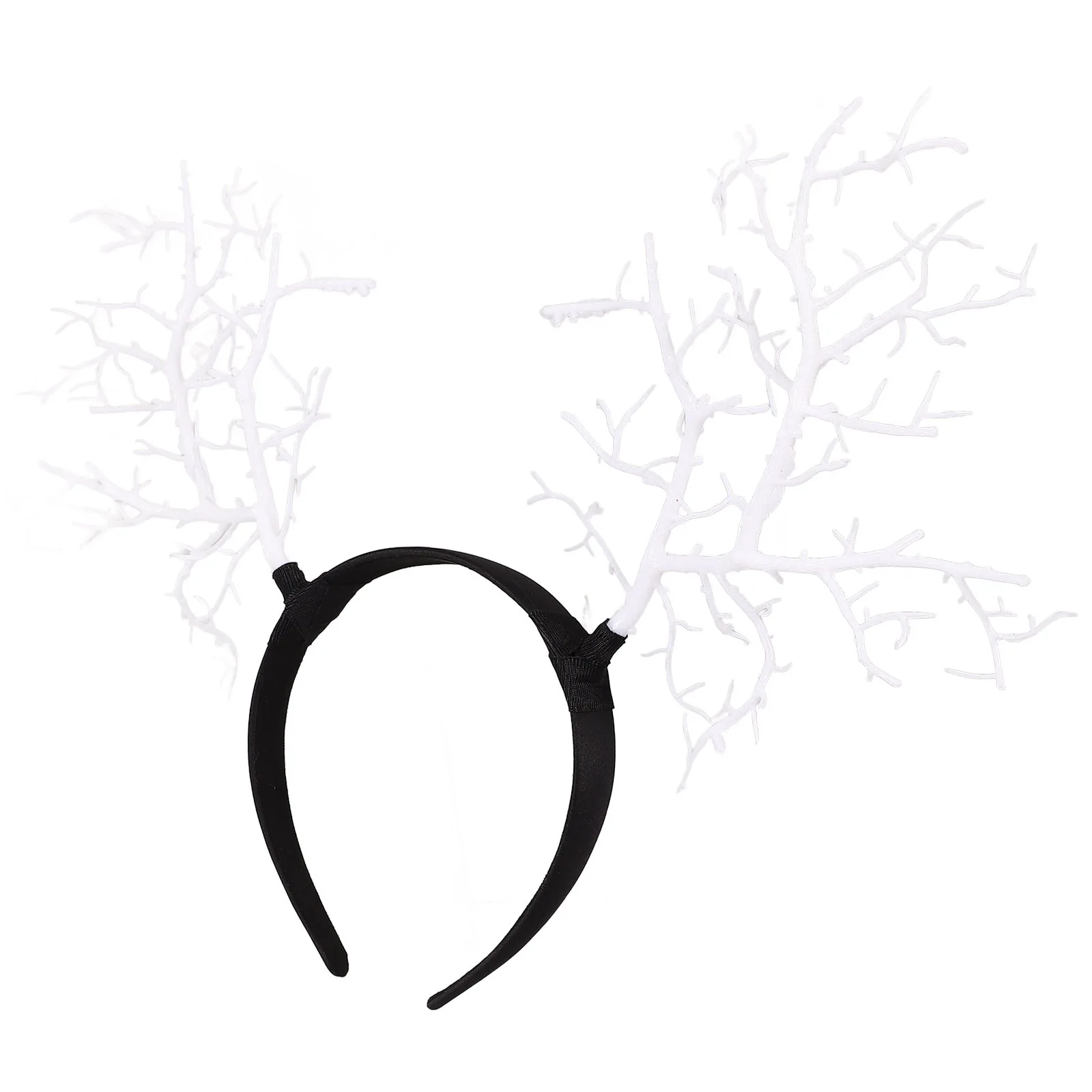 

Обручи для волос с веткой рога, милый прочный аксессуар для волос, повязка на голову для праздника, фестиваля, вечеринки, детский карнавальный костюм, Рождественский подарок