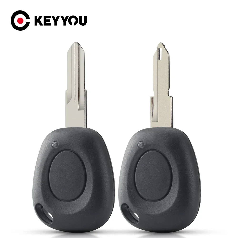 KEYYOU For 1999-2006 Renault Megane Clio Scenic Laguna Espace Lancia NE73/VAC102 Blade 1Button Car Key Case