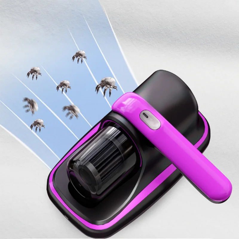 Handheld Vacuum Mattress Cleaner UV Dust Mite Vacuum Mites Remover For Home Bed Mattress Sofa Anti Dust Mites