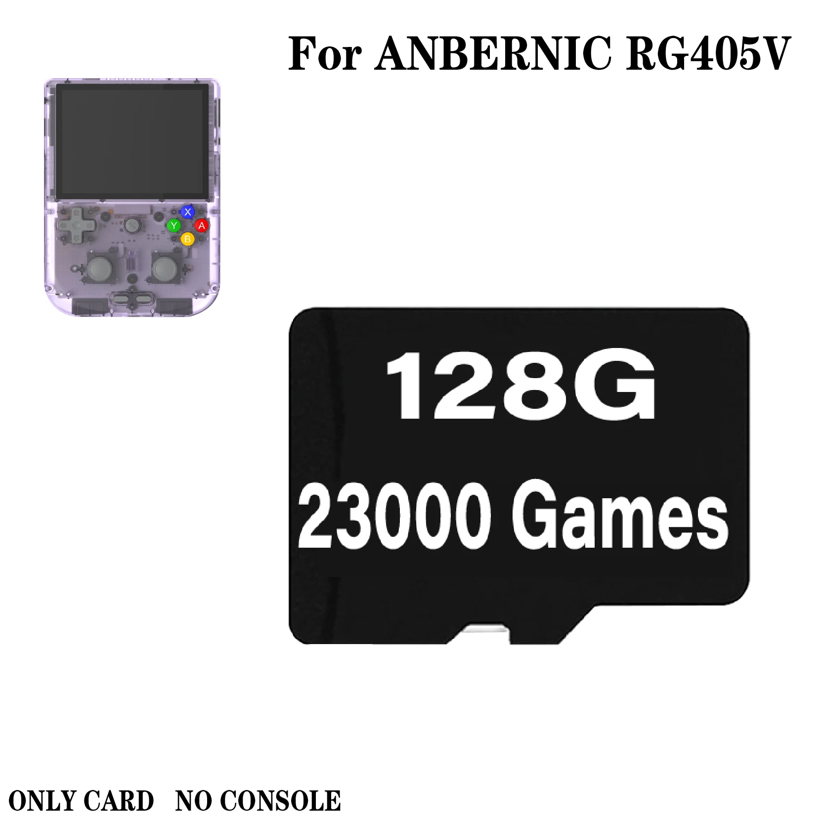 For ANBERNIC RG405V Memory Card 512G Open Source System Handheld Game Console TF Card Built In 75000 Games Preloaded Game Card