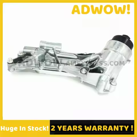 Engine Oil Cooler Oil Filter Assembly Aluminium 12992593 93186324 55353322 For Cruze Sonic Aveo G3 Orlando Opel Vauxhall Astra