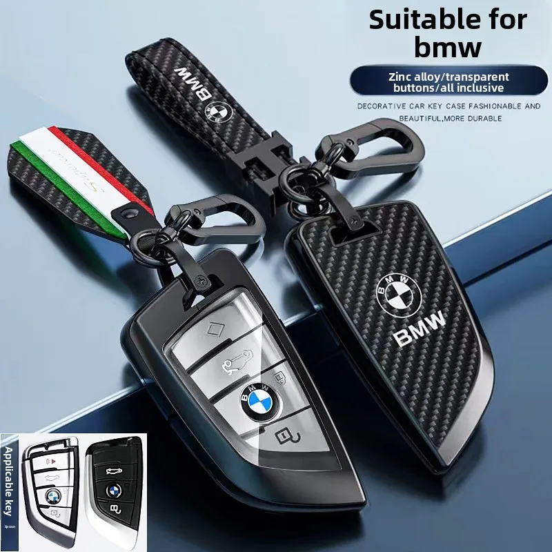 

Car Key Case Cover for BMW X1 X3 X4 X5 F15 X6 F16 G30 7 Series G11 F48 F39 520 525 f30 118i 218i 320i Car Interior Accessories