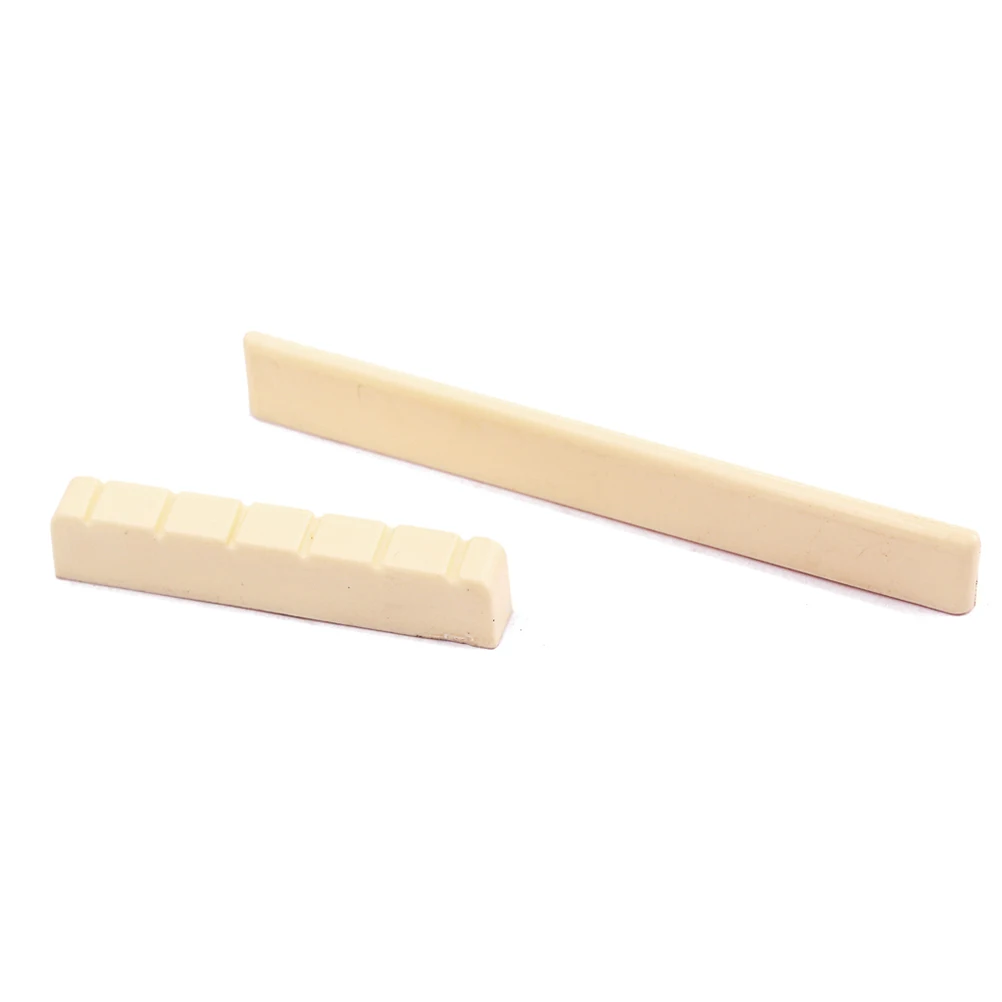 

Up and down Pillow Bone Nut Saddle Guitar Acoustic Replacement Bridge Parts Classical Black for